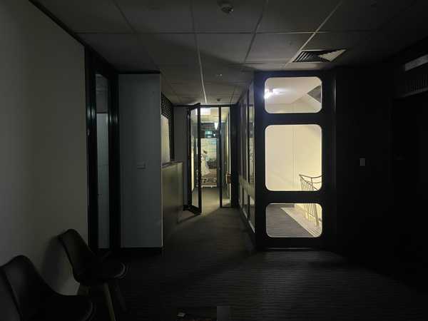 Offices at night