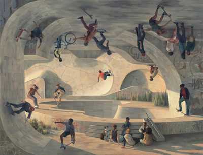 Perspective shift skatepark