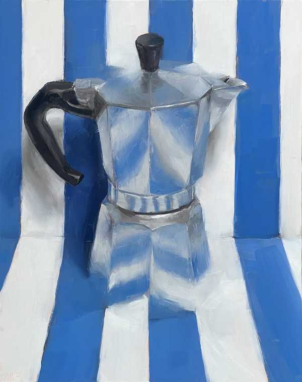 Mocha pot painting