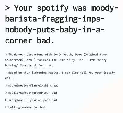 How Bad Is Your Streaming Music?