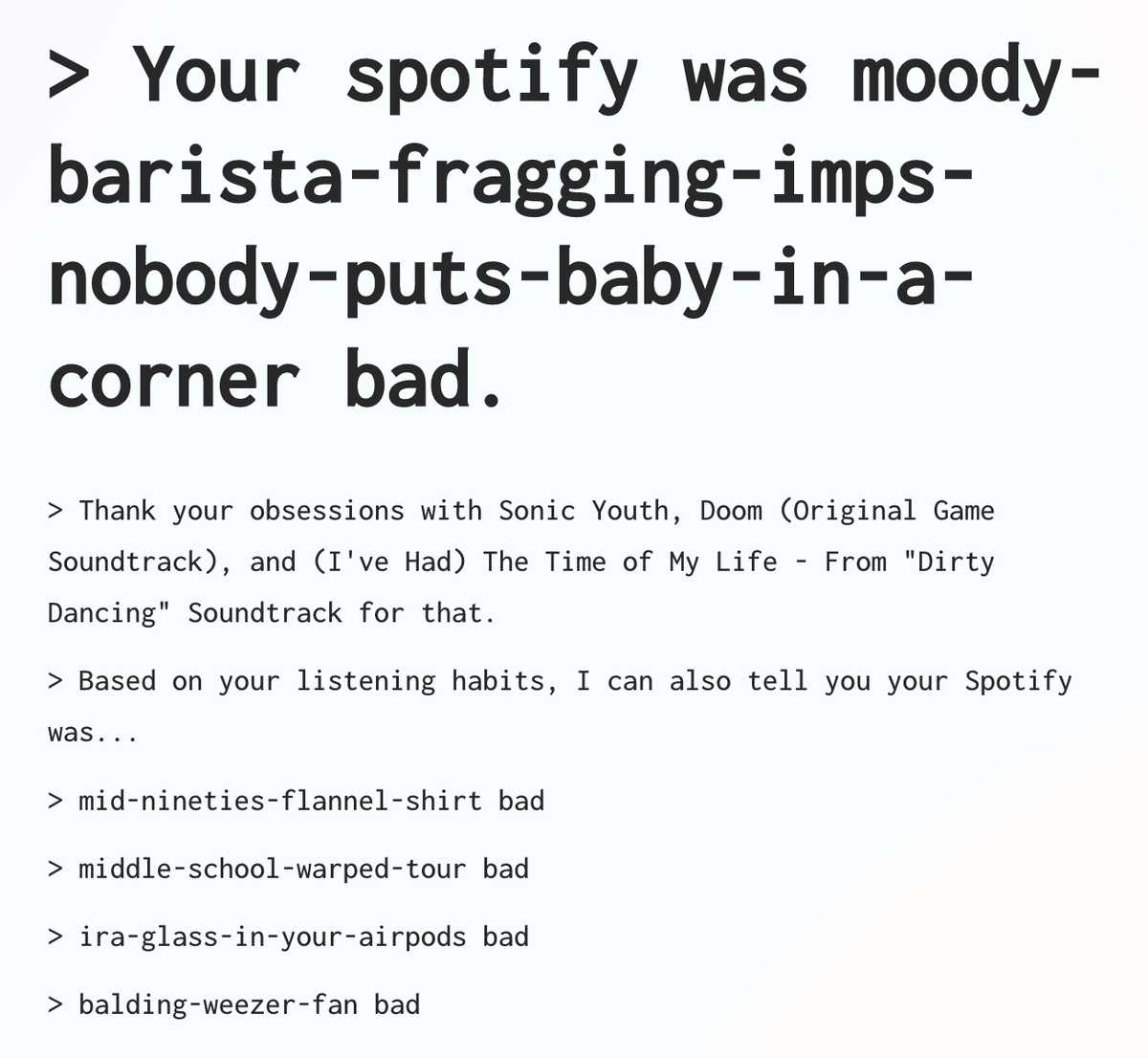 How Bad Is Your Streaming Music?