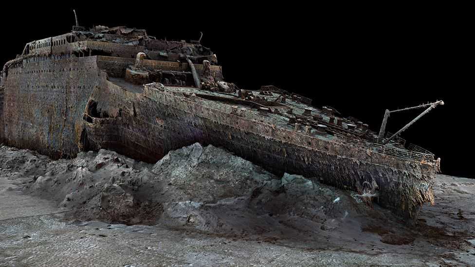 Titanic: First ever full-sized scans reveal wreck as never seen before