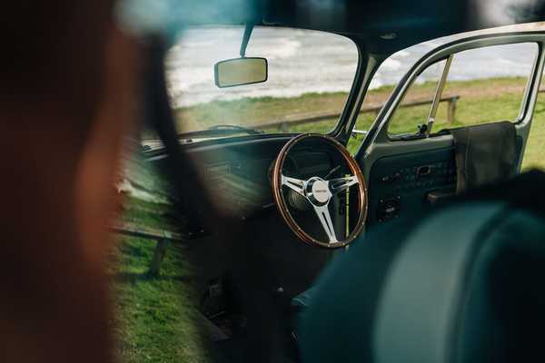 Photo of inside the TBug Baja VW Beetle