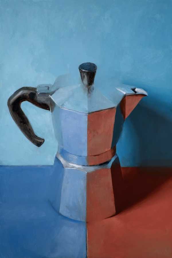 Mocha pot painting