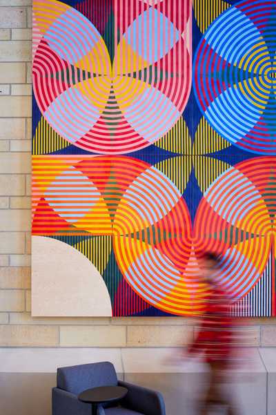 Closeup of of geometry