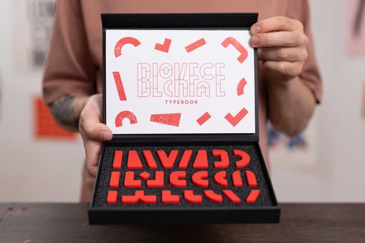 BlockFace – A Stamp Kit to Explore Typography & More