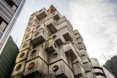 Japan’s weirdest little building was an ingenious design for the future. But it had one major flaw