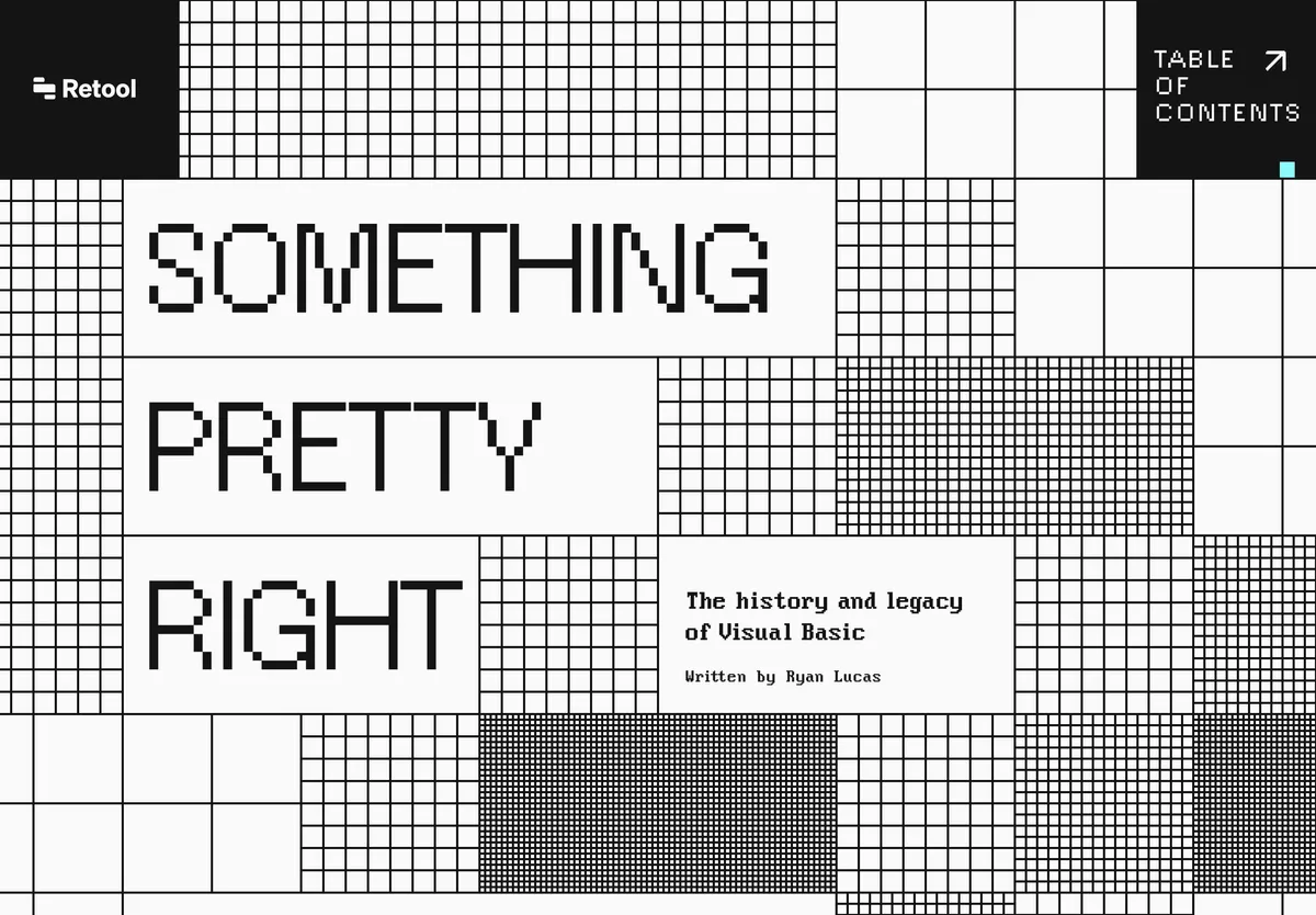 Something Pretty Right: A History of Visual Basic