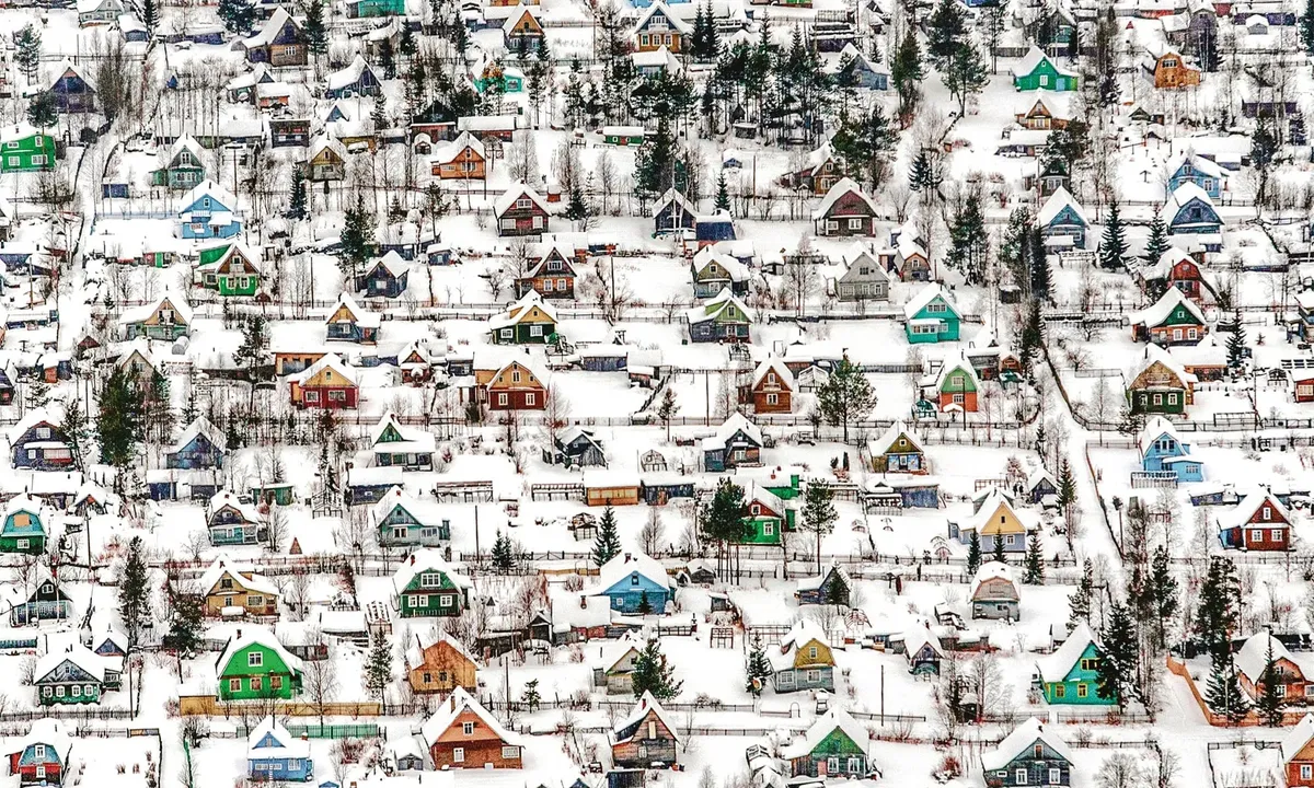 Soviet country cottages