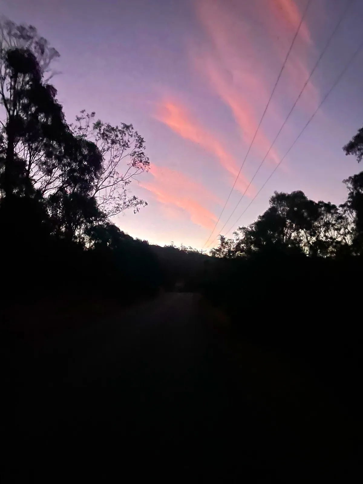 Bright sky, dark land