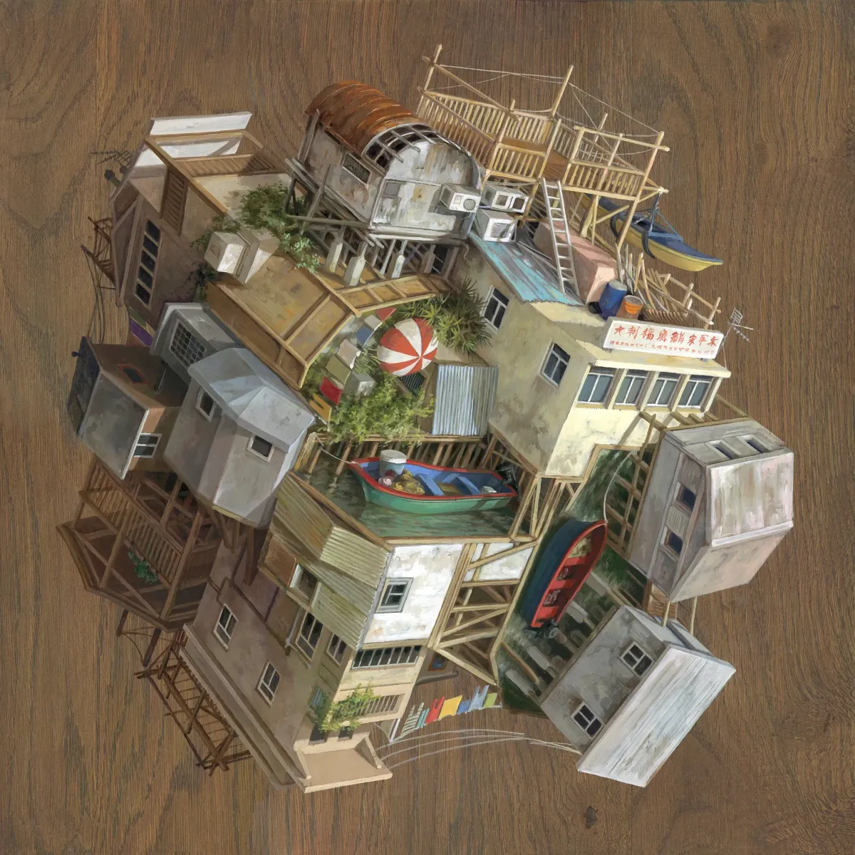 Perspective shift city