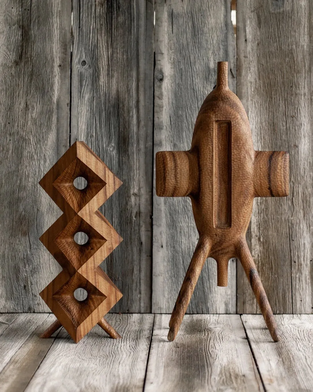 Sculptures by Aleph Geddis